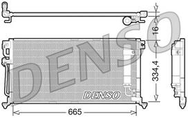 Kondensatorius, oro kondicionierius DENSO DCN45003