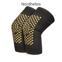 Kompresinė kelio mova, 2vnt, juoda, unisex, vieno dydžio, Nordhelios