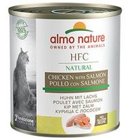 Konservuotas maistas katėms Almo Nature HFC Natural, vištiena ir lašiša, 280 g
