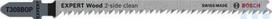 25 siaurapj.pjūkleliai T308BOP Wood 2-side clean 2608902486 | 4053423656404