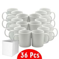 Baltas foto puodelis sublimacinei spaudai, aukščiausios kokybės AA+ (36 vnt.), Baltas foto puodelis sublimacinei spaudai, aukščiausios kokybės AA+ (36 vnt.)