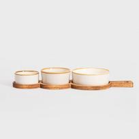 Set | ASTRA | serving bowls | 4 pcs | 744556, universalus