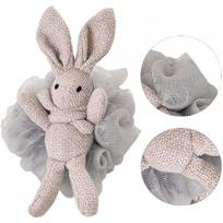 BUNNY šepetys su drėgna kūno kempine XL 15 cm su apvadais GB10SZ