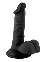 Mr. Rude Realistic Penis Black 16,5 cm