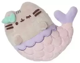 Pusheen - pliušinis talismanas undinėlė 12 cm