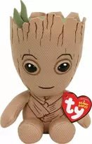 TY Pliušinis žaislas - Marvel Groot, 15 cm