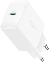 Įkroviklis Joyroom JR-TCF20 20W USB-C + USB-C į USB-C laidas 1,0m baltas