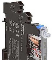 Omron Relė 6 mm 6 A 24 V nuolatinės srovės, - plona, SPDT, įspaudžiami gnybtai, 708536