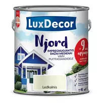 Impregnuojanys dažai medienai LuxDecor Njord, 2,5 l, Ledkalnis