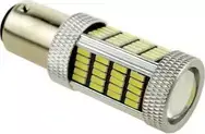 Bikuvalt Lemputė LED S25 92SMD BA15S CANBUS 12V (2vnt)