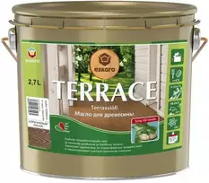 Aliejus medienai ESKARO TERRACE, rudos sp., 2,7 l