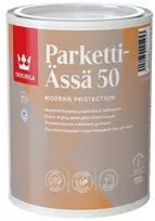 Medinių grindų lakas TIKKURILA PARKETTI ASSA 50, pusiau blizgus, 1 l