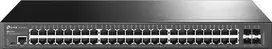 Šakotuvas TP-Link Omada SG3452X tinklo komutatorius Valdomas L2+ Gigabit Ethernet (10/100/1000) 1U Juoda