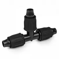 QJ T formos jungtis PE lašeliniams vamzdžiams 16 mm DSWAQJ-T16