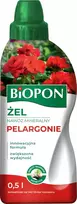 BIOPON MINERALINĖS TRĄŠOS PELARGONIJOMS GELIS 0,5 L