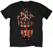 Rock Marškinėliai Marilyn Manson Crown, Dydis: M