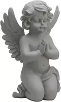 Relaxdays Grave Angel Statula Maldaujantis Angelas Atsparus Oro Sąlygoms