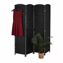 Relaxdays Sulankstoma pertvara 170x160x2 cm mediena