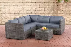 Clp Trading Mville Kampinė sofa Liberi 5mm, pilka