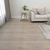 Grindų lentos 55 pcs Taupe 5,11 m² PVC