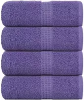 Rankšluostis Rankšluosčiai FROGN 4 vnt., violetiniai, 30x30 cm, 360 g/m²