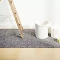 Neslystantys dažytojo fliso audiniai, 2 vnt., 10 m, 280 g/m², pilki