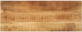 Stalviršis, 80x30x3,8 cm, stačiakampis, masyvi mediena, šiurkštus mango skonis
