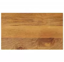 Stalviršis, 50x30x3,8 cm, stačiakampis, mango medienos masyvas