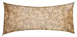 Maskuojantis tinklas su daiktadėže, 409x206 cm, smėlio spalvos