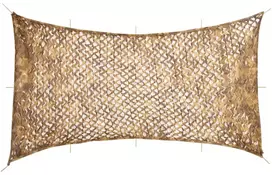 Maskuojantis tinklas su daiktadėže, 816x520 cm, smėlio spalvos