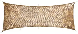 Maskuojantis tinklas su daiktadėže, 833x297 cm, smėlio spalvos