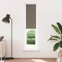 Roletas, neperšlampamas, kavos spalvos, 40x210 cm, audinys, plotis 35,7 cm, poliesteris