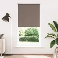 Roletas, neperšlampamas, kavos spalvos, 90x210 cm, audinys, plotis 85,7 cm, poliesteris