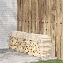 Skaidrus brezentas su kilpelėmis, 1x4 m, polietilenas