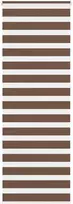 Zebrinės žaliuzės, rudos, 85x230 cm, audinys, plotis 80,9 cm, poliesteris