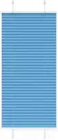 Klostuotos žaliuzės, mėlynos, 55x150 cm, audinys, plotis 54,4 cm, poliesteris