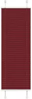 Klostuotos žaliuzės, bordo spalvos, 45x100 cm, audinys, plotis 44,4 cm, poliesteris