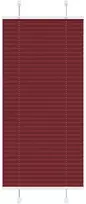 Klostuotos žaliuzės, bordo spalvos, 60x100 cm, audinys, plotis 59,4 cm, poliesteris