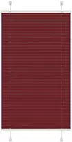 Klostuotos žaliuzės, bordo spalvos, 70x100 cm, audinys, plotis 69,4 cm, poliesteris