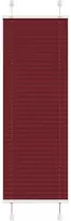Klostuotos žaliuzės, bordo spalvos, 45x150 cm, audinys, plotis 44,4 cm, poliesteris