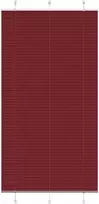Klostuotos žaliuzės, bordo spalvos, 110x200 cm, audinys, plotis 109,4 cm, poliesteris