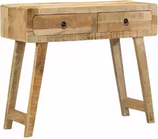 Konsolinis staliukas, 90x32x75 cm, masyvi mango mediena