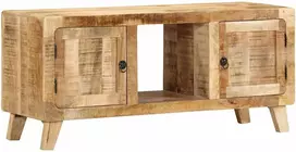 TV spintelė, 105x46x32 cm, masyvi mango mediena