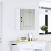 Virtuvės sieninė spintelė, Kalmar, pilka, sonoma, inžinerinė mediena