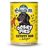 DOBRY PIES Monobiałkowa Czysty Koń+kolagen 400g