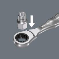 Wera Tools 05003669001 - 25,4 / 4 mm (1 / 10,20cm (4) ) - Hexagonal - 6 mm - Chrom-Vanadium-Stahl (05003669001)