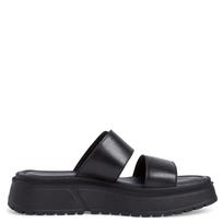 Šlepetės moterims, Juoda, SLIPPERS