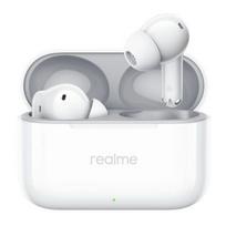 Realme Buds T200 wireless earphones, snowy white