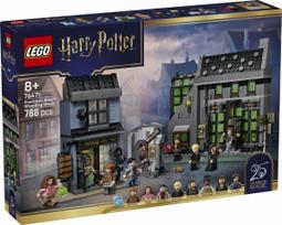 LEGO Polska Harry Potter 76471 Knockturn Alley Wizarding Shops Blocks