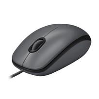 Logitech M100, Corded mouse, Black M100, Ambidextrous, Optical,